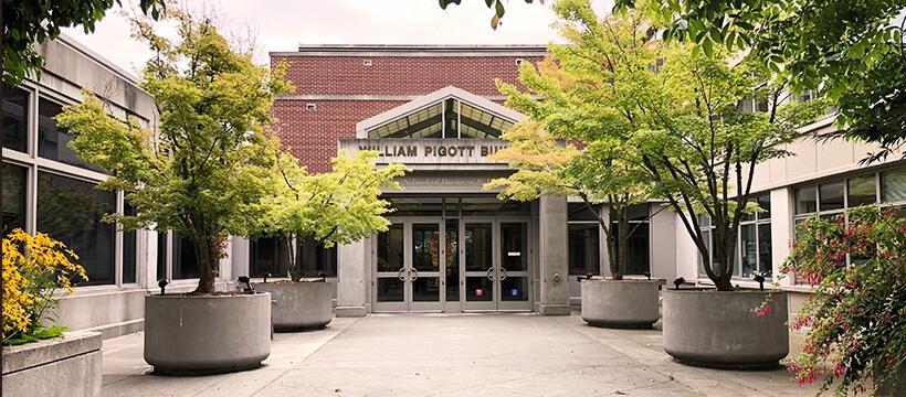 The Albers School of Business and Economics is at the Pigott Building in Seattle University