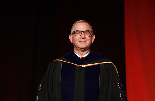 The installation of Provost Shane P. Martin