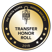 Phi Theta Kappa Seal Transfer Honor Roll 2018