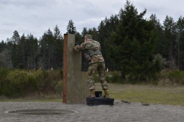 cadets at shooting range