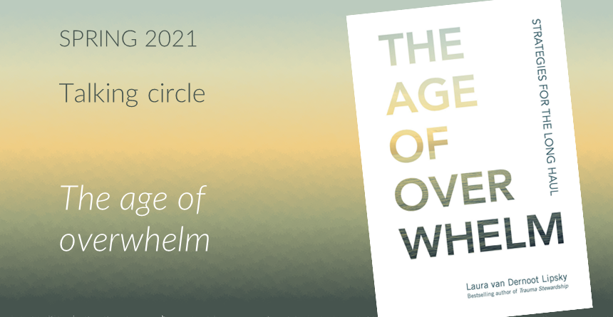 Image of book cover for The Age of Overwhelm by Laura van Dernoot Lipsky
