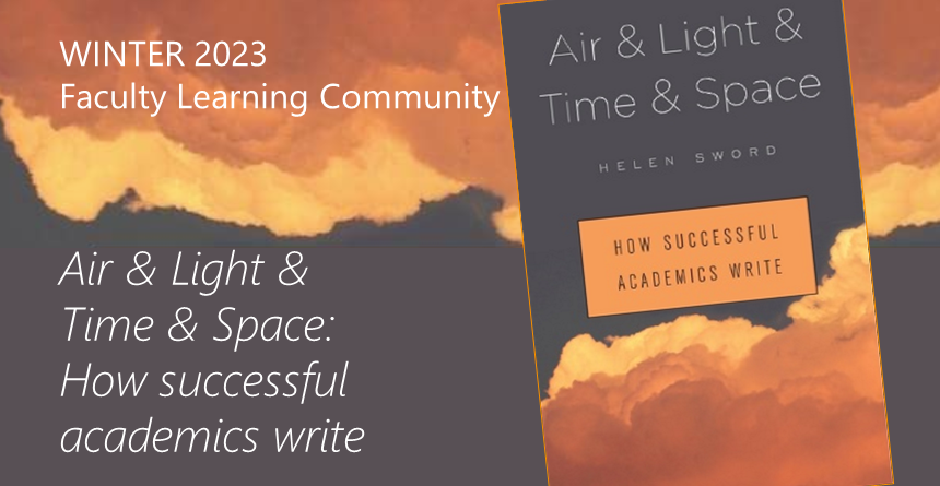 Image of book cover - Air and Light and Time and Space by Helen Sword