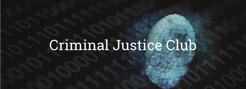 criminal justice club logo