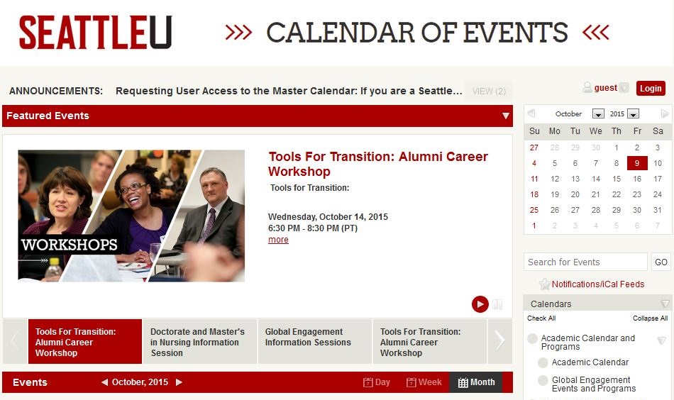 Plan An Internal Event Conference and Event Services Seattle University