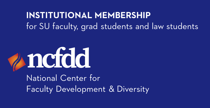 Institutional membership to NCFDD for SU faculty, grad students, and law students