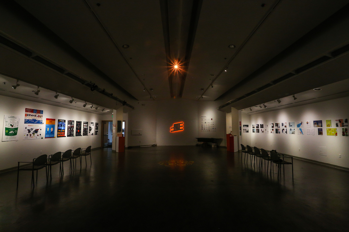 Vachon Gallery with Fuse exhibit
