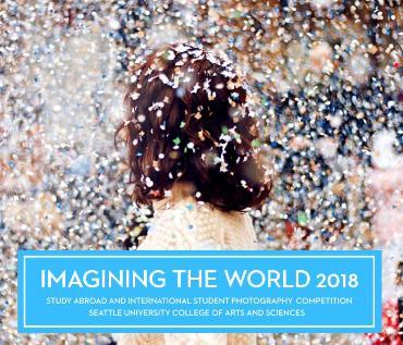 Book cover with photo of woman covered in confetti