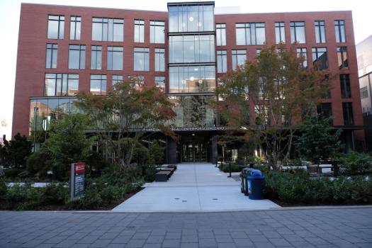 Exterior of Jim and Janet Sinegal Center for Science and Engineering (CSI)