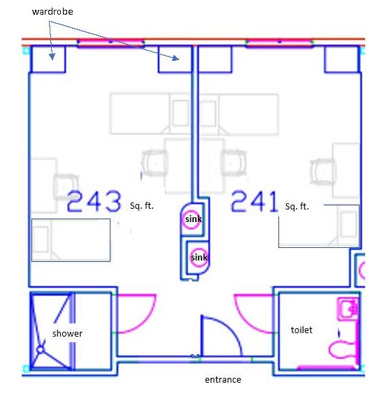 Chardin suite layout