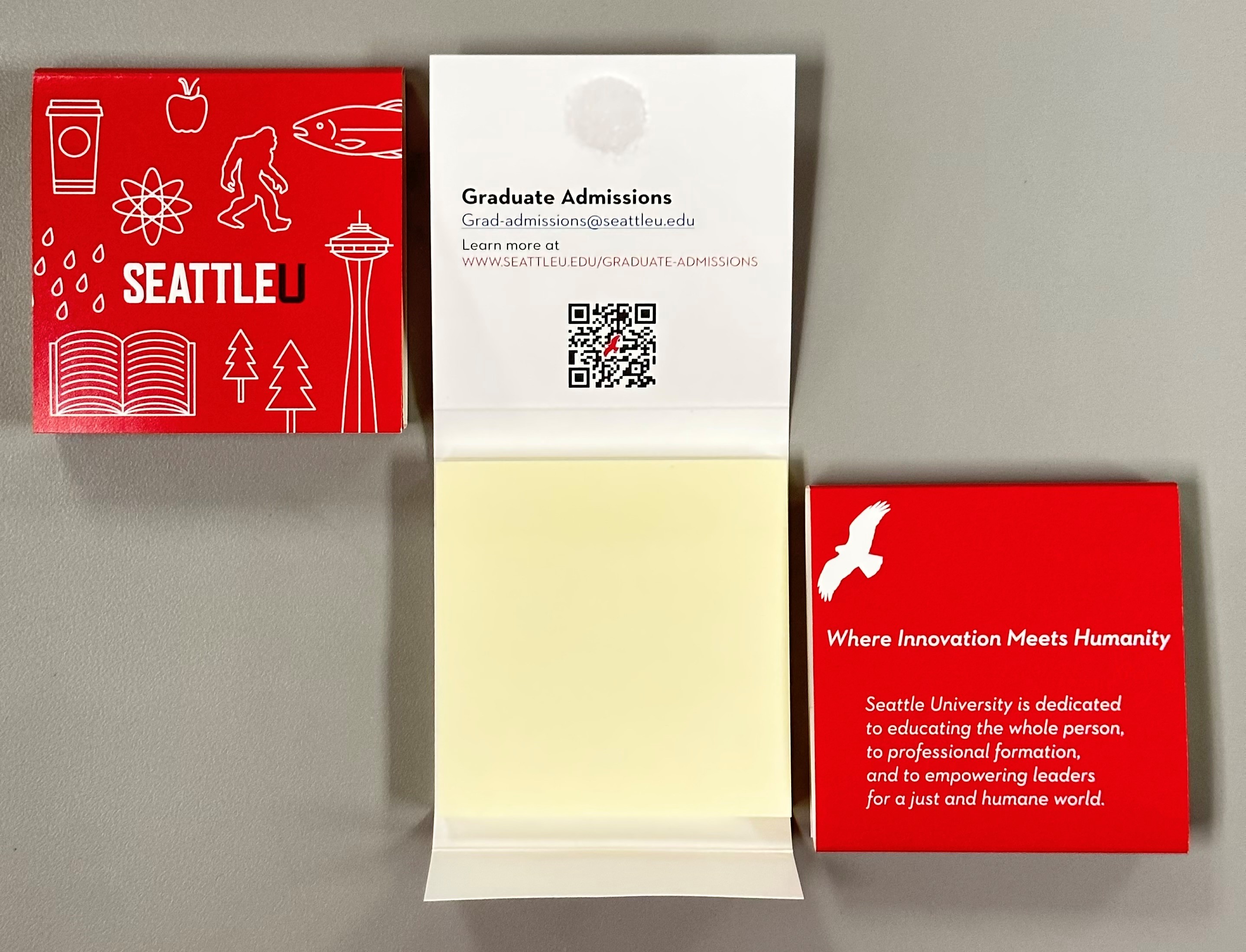 Grad Admissions Post-it Notes with Covers